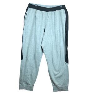 Nike Mens Sweatpants Gray Sportswear Hybrid Drawstring Cotton Blend XL